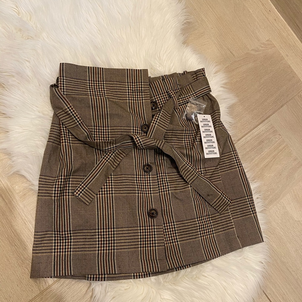 Urban Outfitters Plaid Skirt
